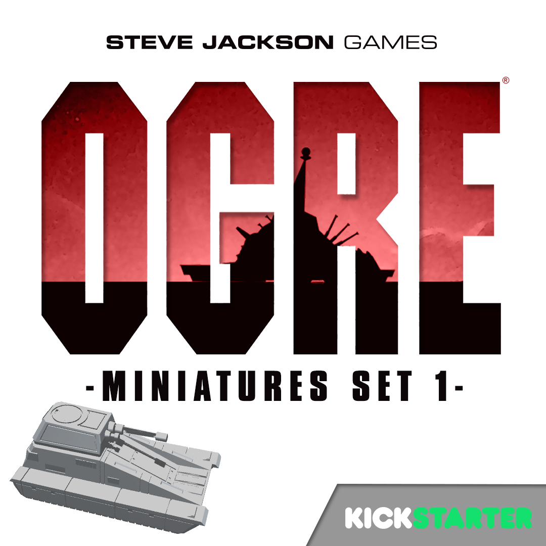 Ogre Miniatures Set 1 Kickstarter Ending Soon!