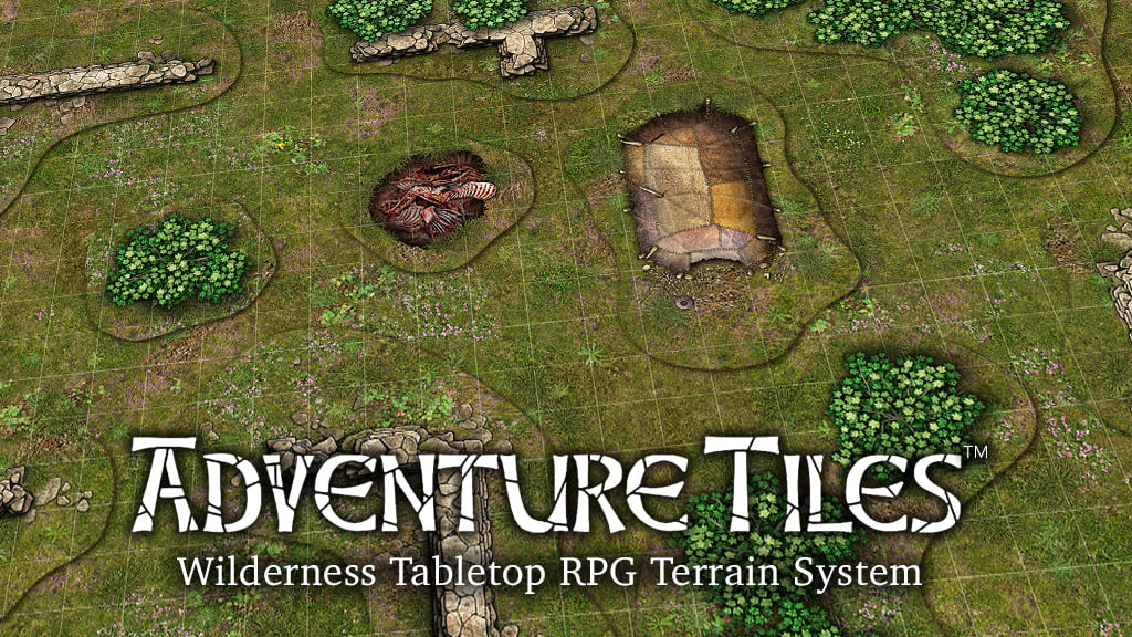 Adventure Tiles 2D Terrain and Gaming Mats