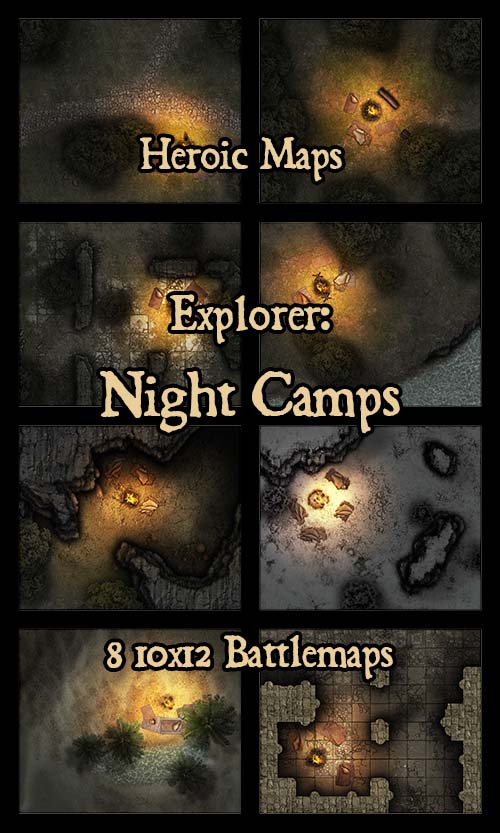 Heroic Maps: Explorer – Night Camps