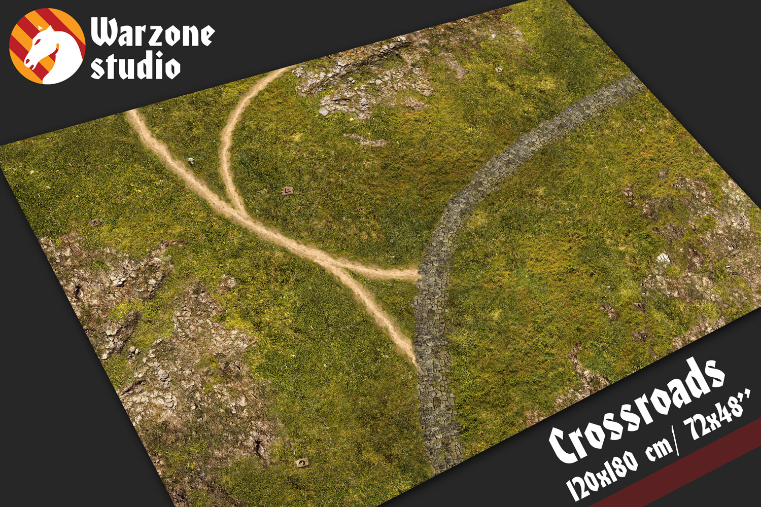 Gaming mat “Crossroads” by Warzone Studio