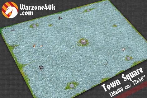 Mat for gaming table “Town Square” + coupon