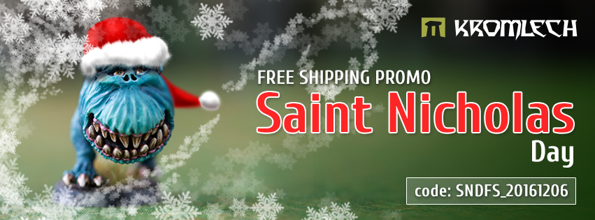 St Nicholas Day Free Shipping promo !