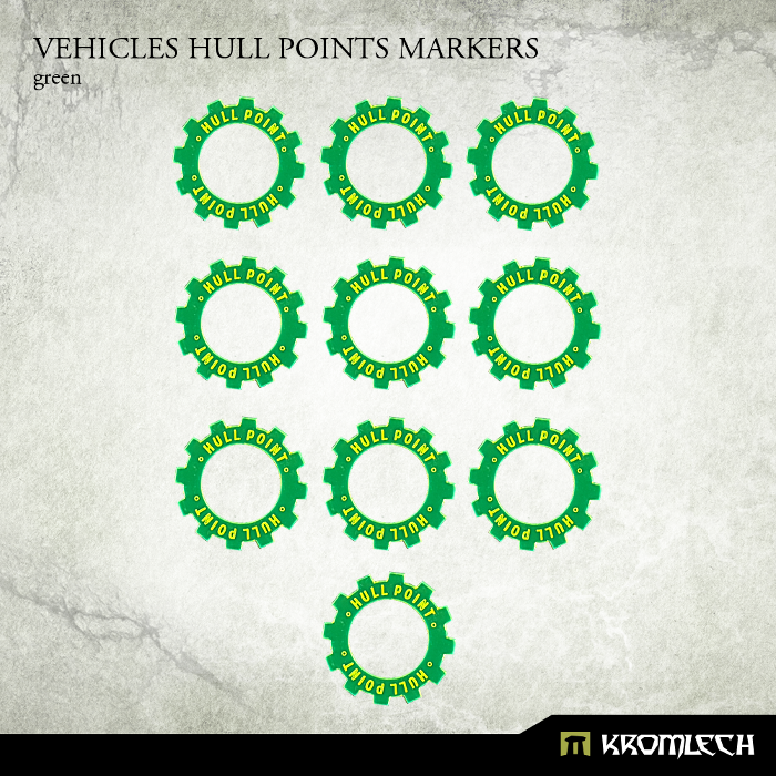 Vehicle Hull Points Markers by Kromlech