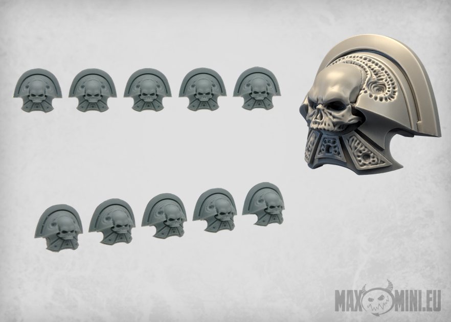 Greyskull Shoulder Pads released