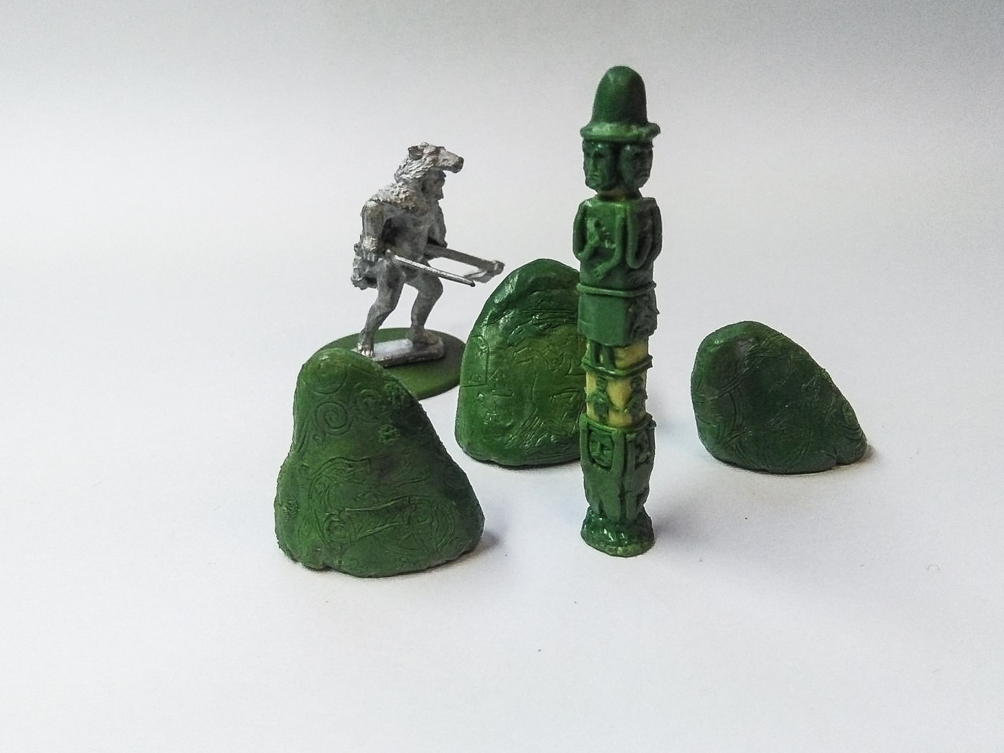 New scenery line from Terrains4Games : Pagan lands