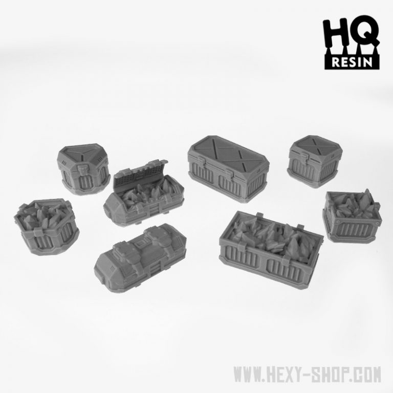 Christmas boxes version Sci-Fi from HQ Resin!