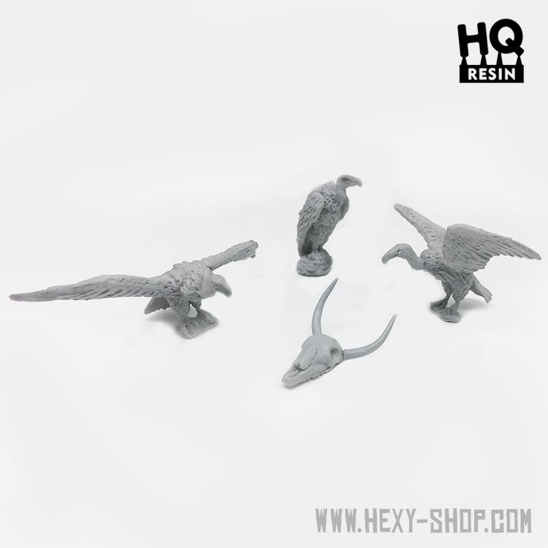 Something casts a shadow on the scorched surface of the earth! New product from HQ Resin!