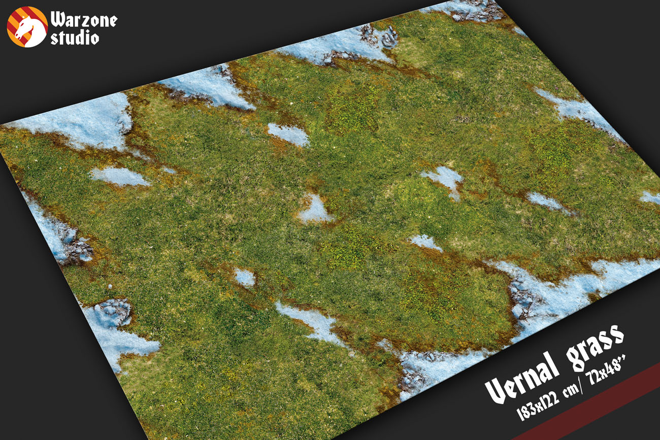 New gaming mat: Vernal grass