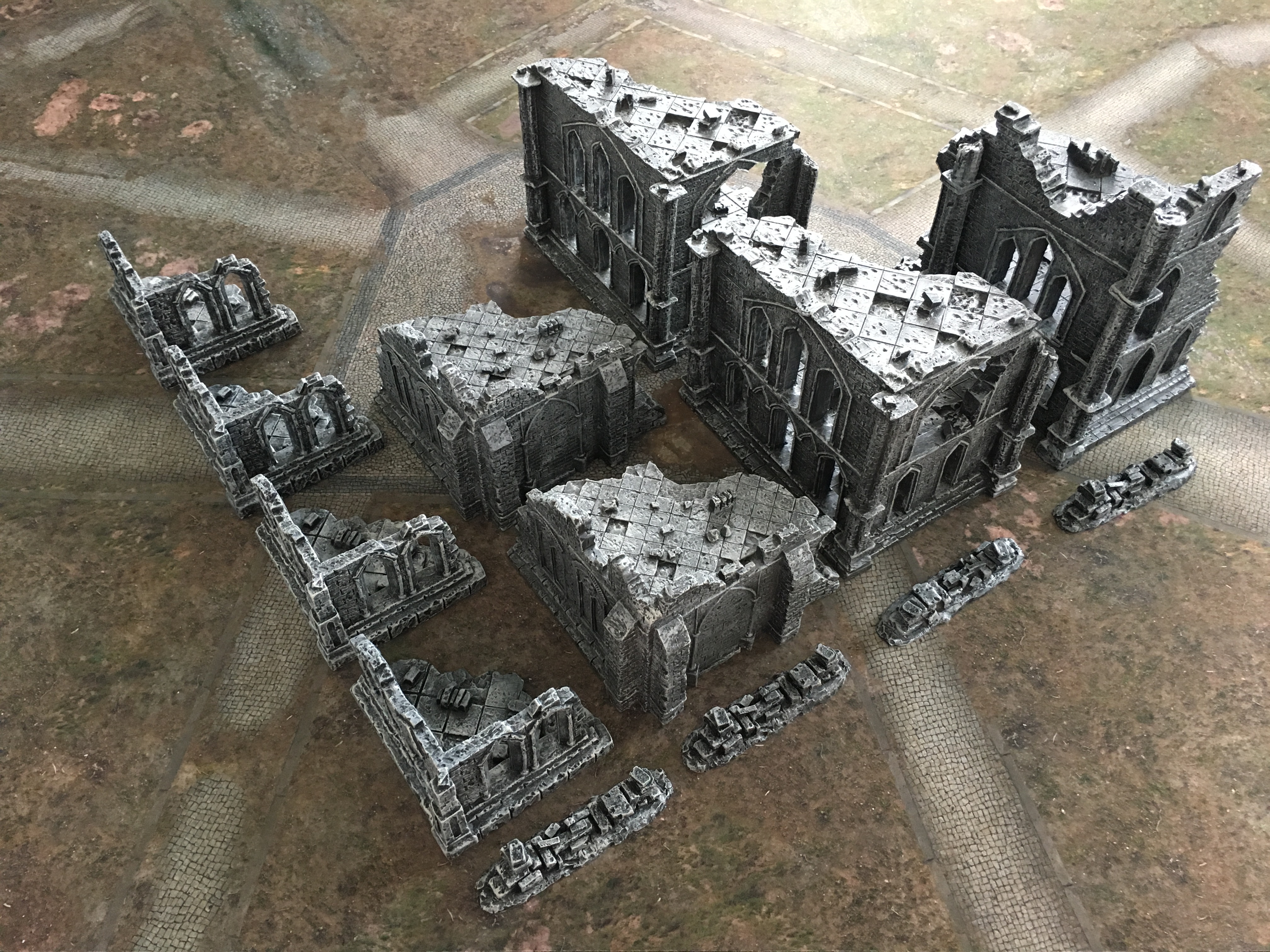 New prepainted Ruins set