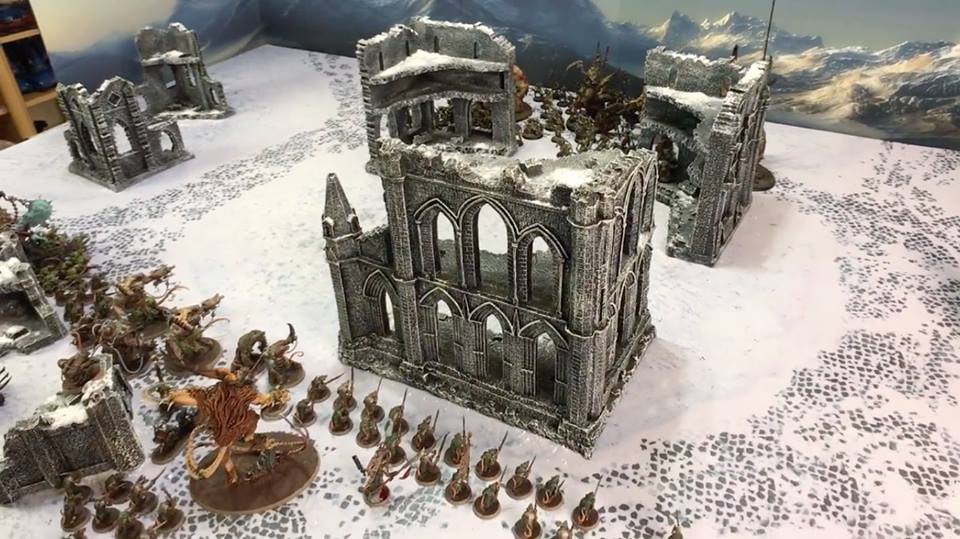 Winter Realm and Gothic Ruins