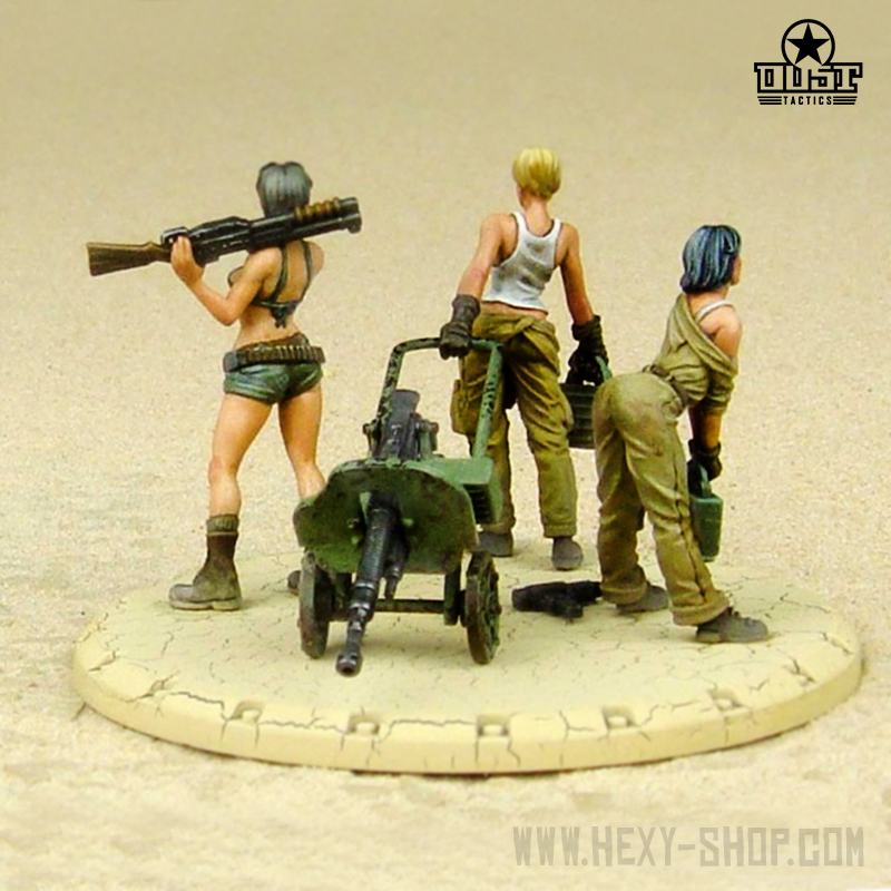 Zombie, mechs and girls – New products from DUST Tactics in Hexy-Shop!