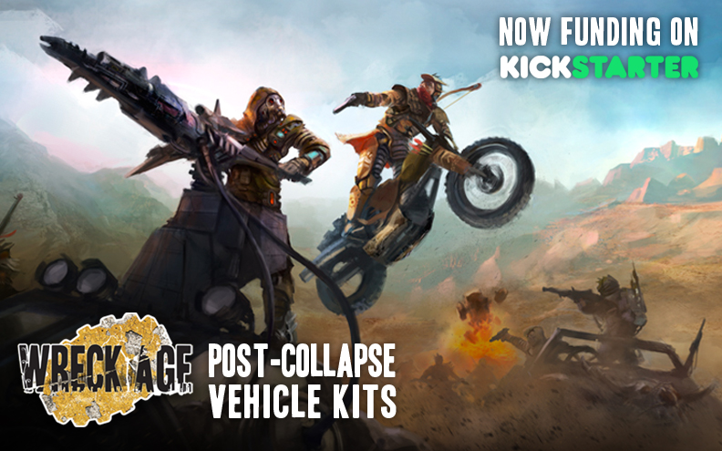 Wreck Age Vehicle Kits Kickstarter is Now Live!