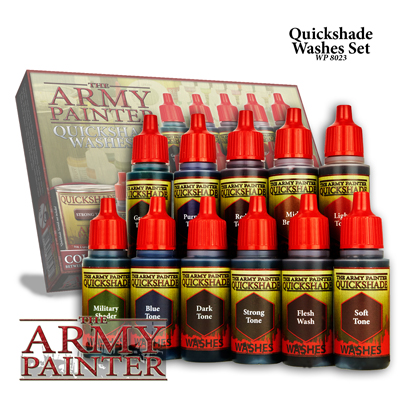 NEW WARPAINTS WASHES SET from THE ARMY PAINTER