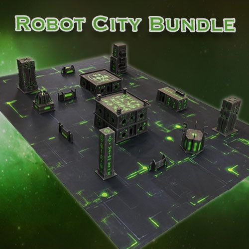You asked and we delivered! Robot City Complete Set