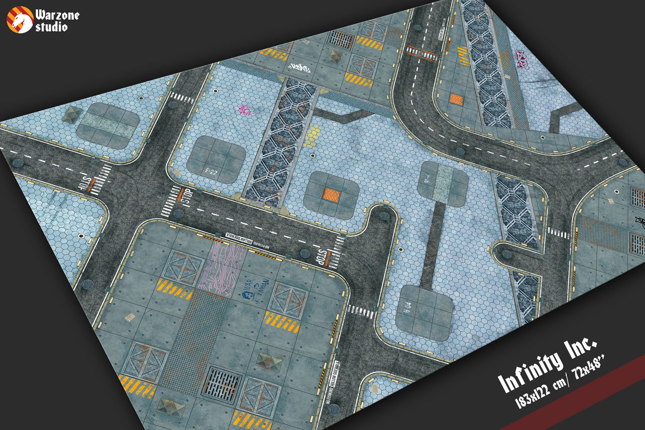 New battle mat: Infinity Inc.