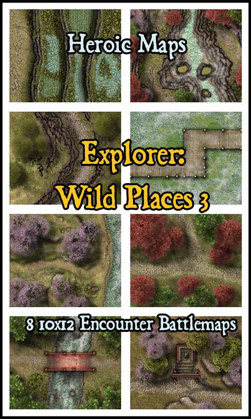 Heroic Maps – Explorer Wild Places 3