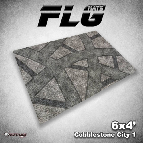 New FLG Mats: 4 different Cobblestone mats in 6×4′, 4×4′ and 3×3′ sizes.