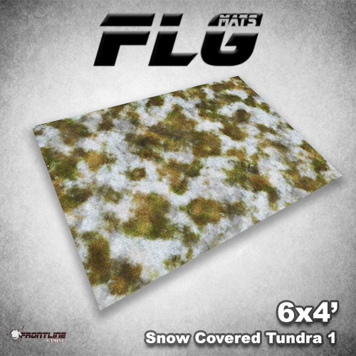 New FLG Mat: Snow Covered Tundra in 6×4′, 4×4′ and 3×3′ sizes.