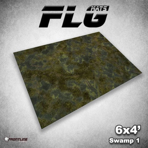 New FLG Mat: Swamp in 6×4′, 4×4′ and 3×3′ sizes.