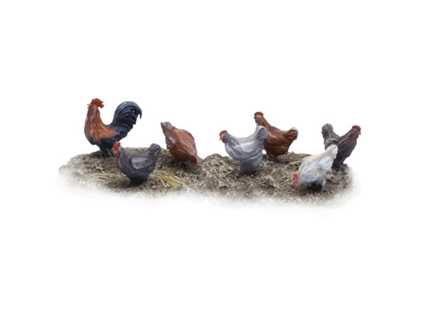 Now available – Chickens and rooster Set 1 and 2
