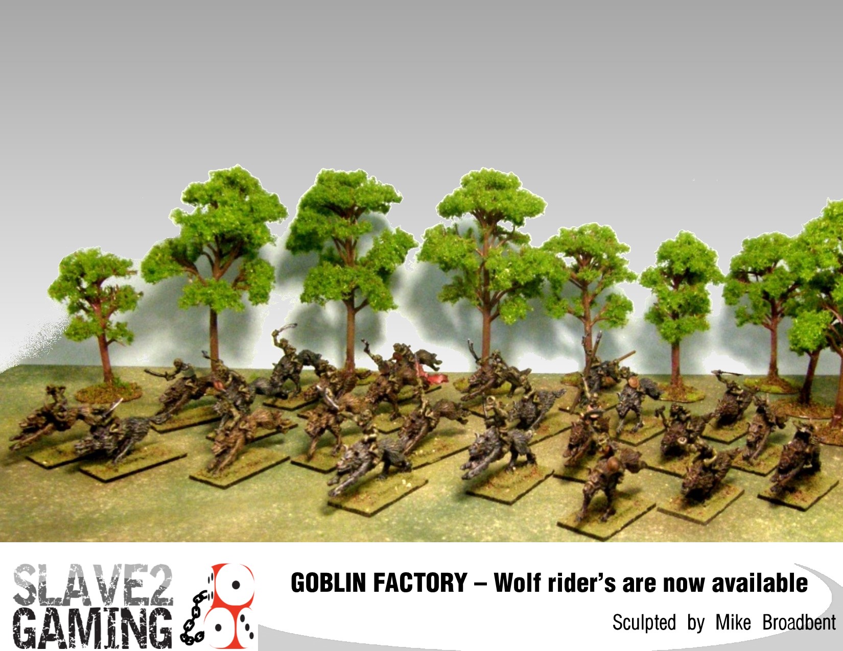Goblin Factory Wolf Riders now @ Slave 2 Gaming