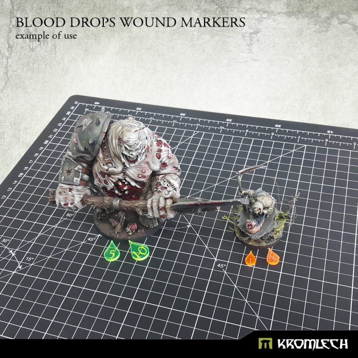 Blood Drops Wound Markers