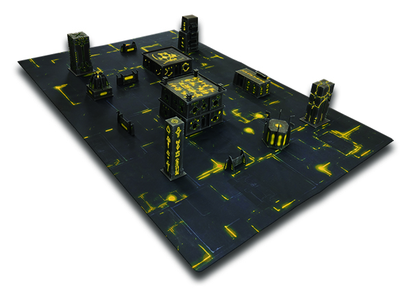 Robot City Complete ITC Terrain Set available in 5 Colors!