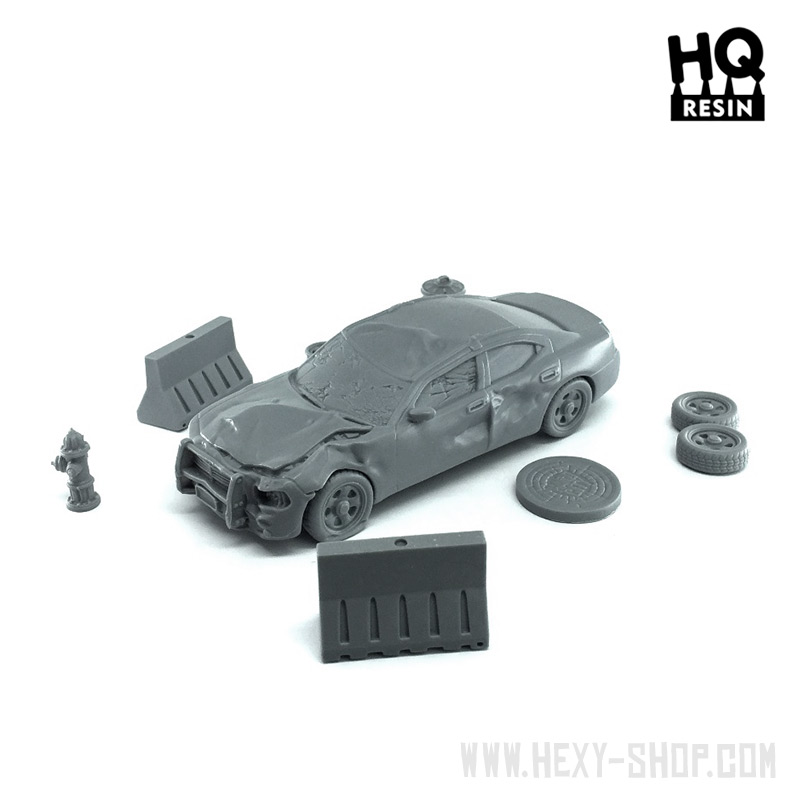 You don’t have to run if you can get in the car, right? – New sets form HQ Resin!