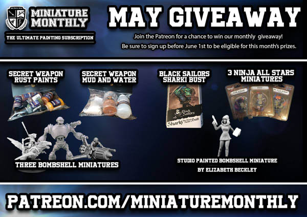 Miniature Monthly – Giveaway for May