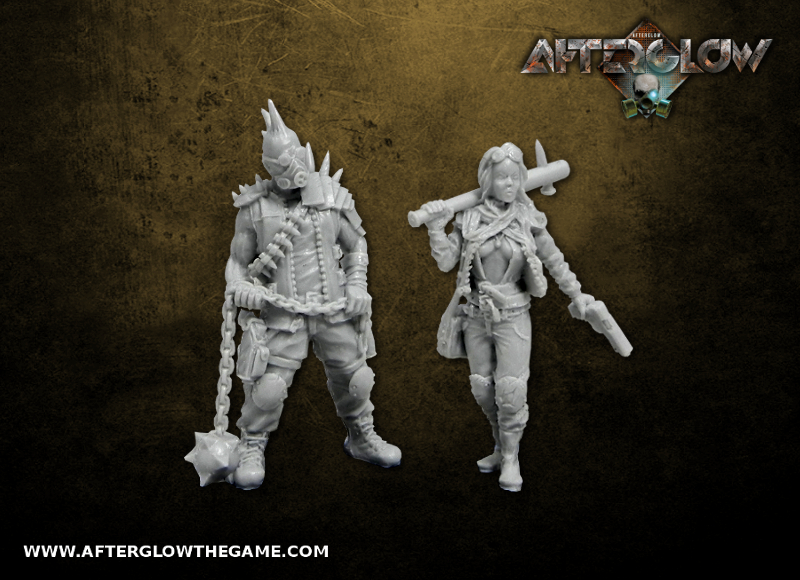 New releases for Afterglow Miniatures Game