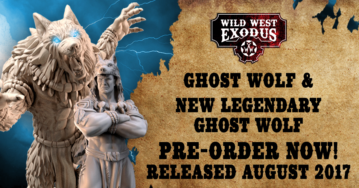NEW Wild West Exodus miniatures available for Pre-Order