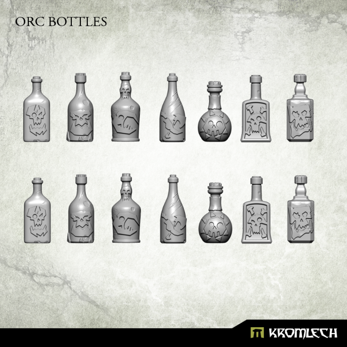 New Resin Bottles ! from Kromlech