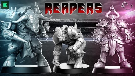 KICKSTARTER: Reapers fantasy football team blood bowl
