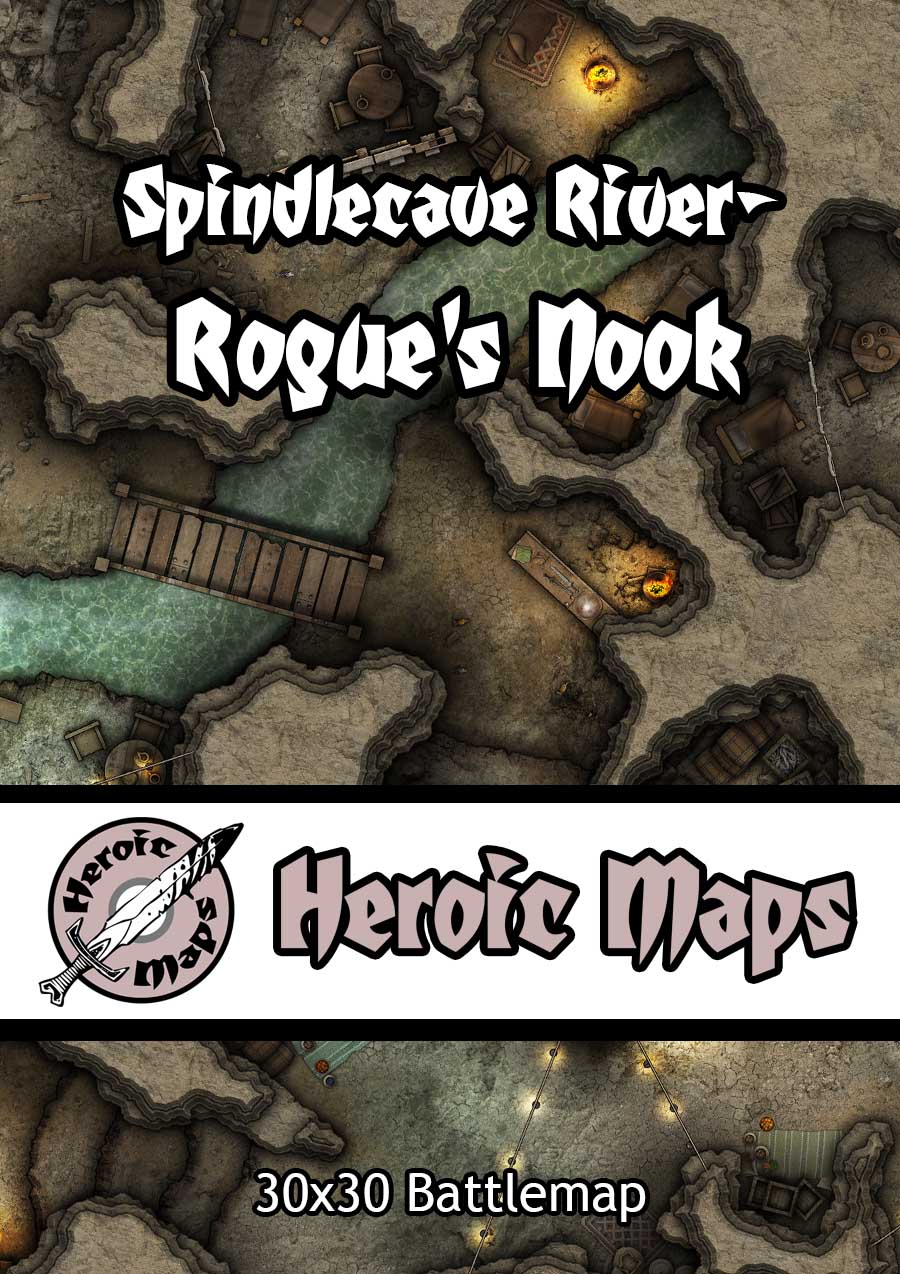 Heroic Maps – Spindlecave River: Rogue’s Nook