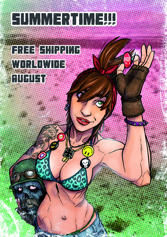 Punkapocalyptic – Free shipping for all August