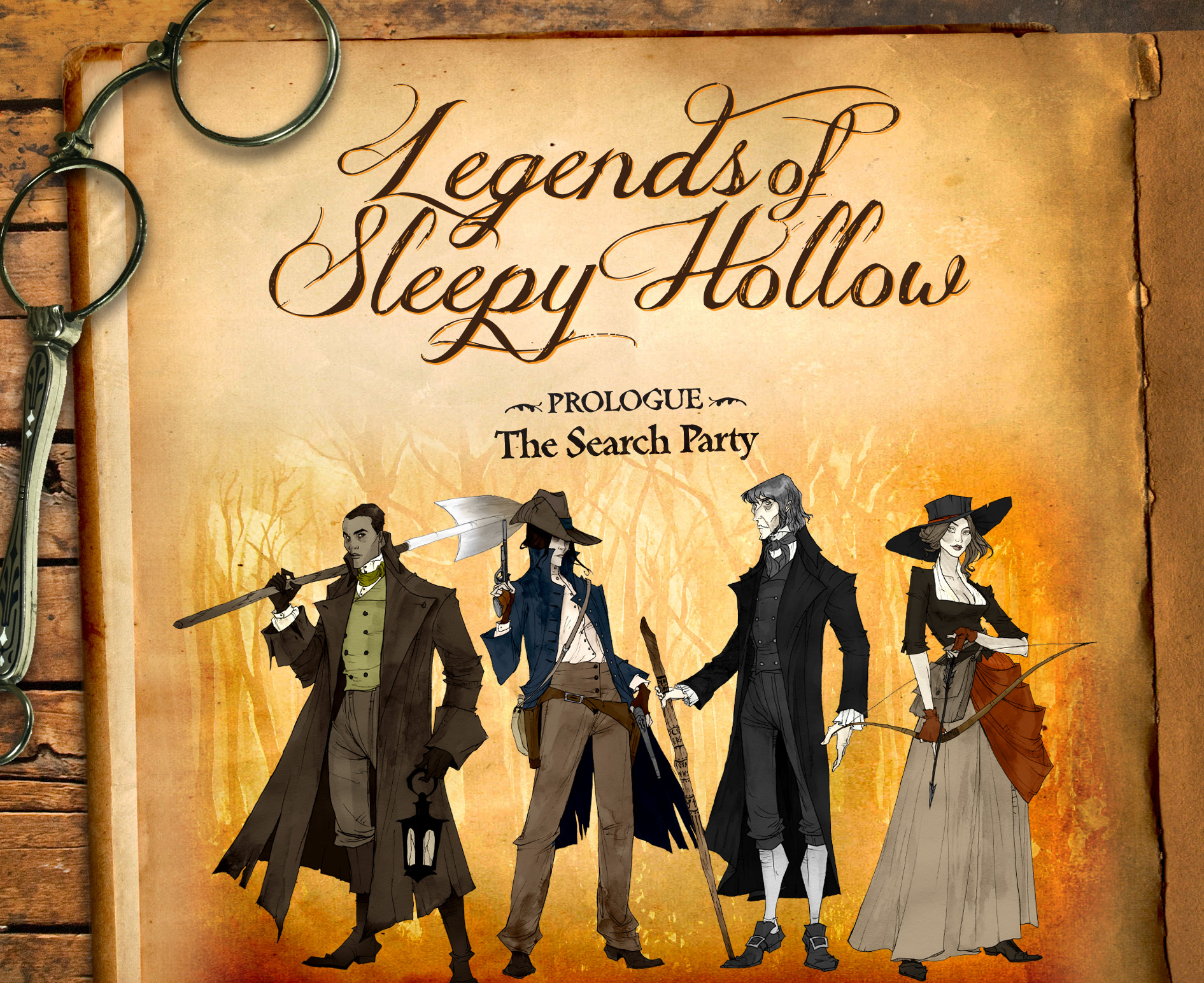 Greater Than Games, LLC is pleased to announce Legends of Sleepy Hollow the board game.