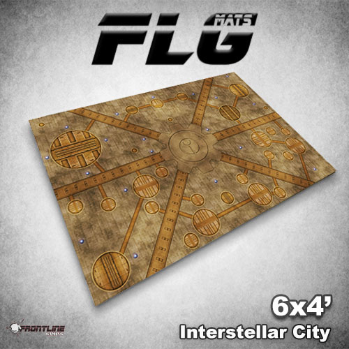 New FLG Mat: Interstellar City 6×4′