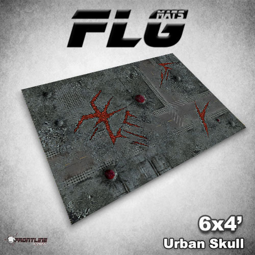 New FLG Mat: Urban Skull 6×4′