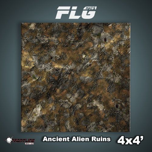New FLG Mat: Ancient Alien Ruins 4×4′