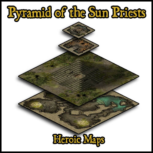 Heroic Maps – Pyramid of the Sun Priests