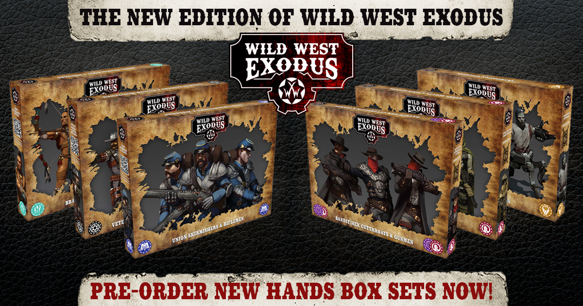 Wild West Exodus October Releases Available for Pre-Order NOW