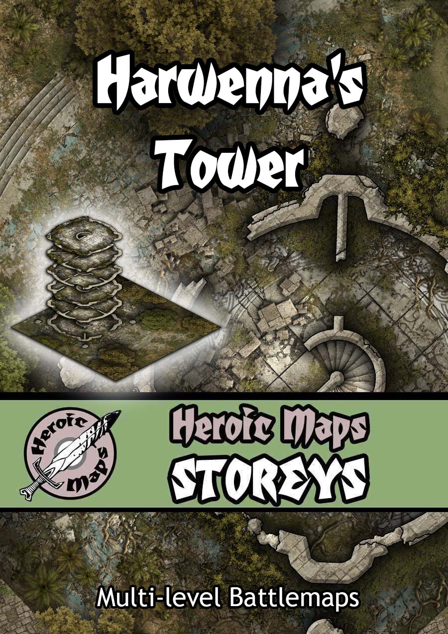 Heroic Maps – Harwenna’s Tower