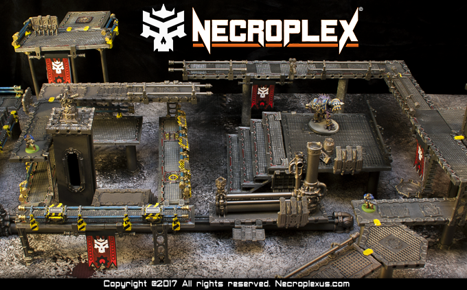 Necroplex – 3D Printable Terrain Building Blocks
