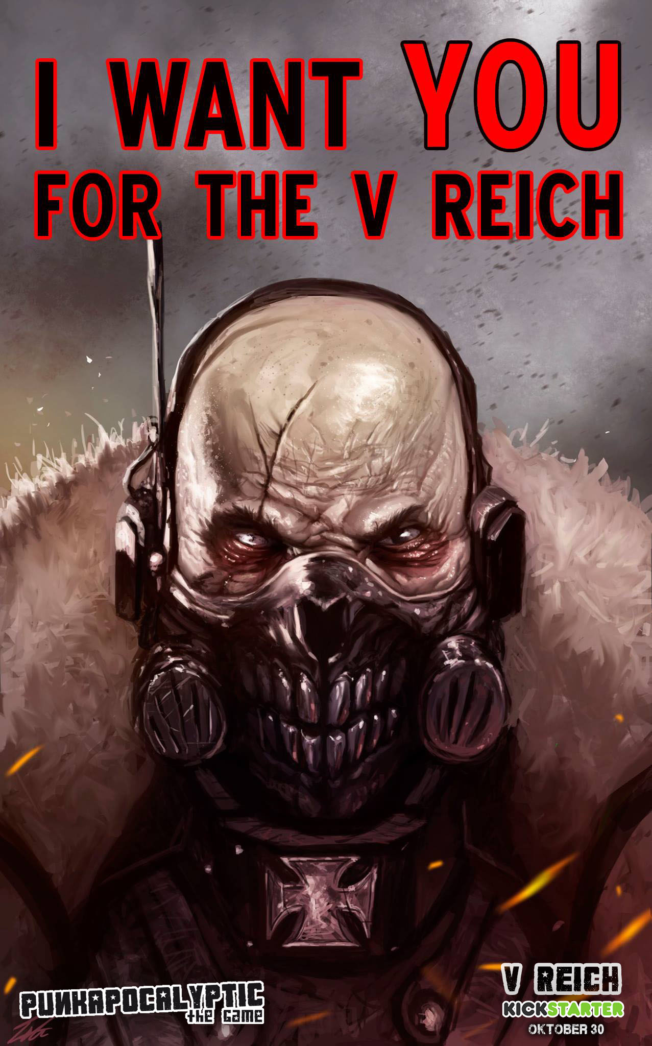 Punkapocaklyptic. V Reich Kickstarter funded in 24 hours!!