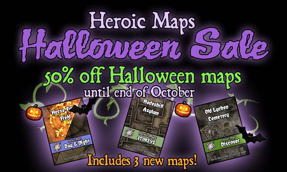 Heroic Maps – Halloween Sale & New Maps
