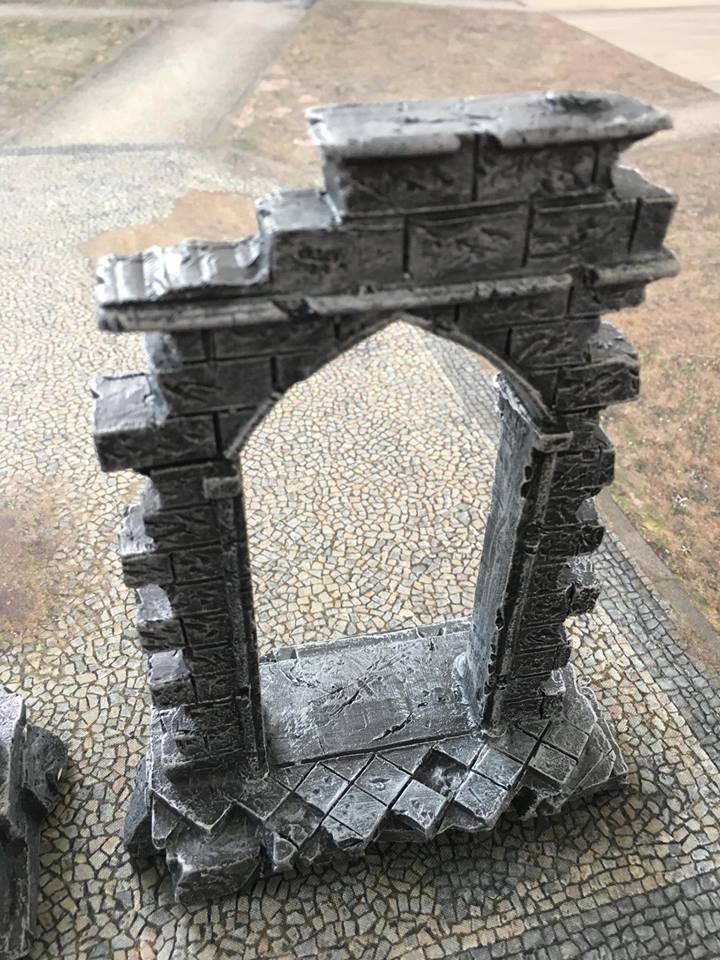 10 % DISCOUNT now on Gates of the Realms prepainted terrain set