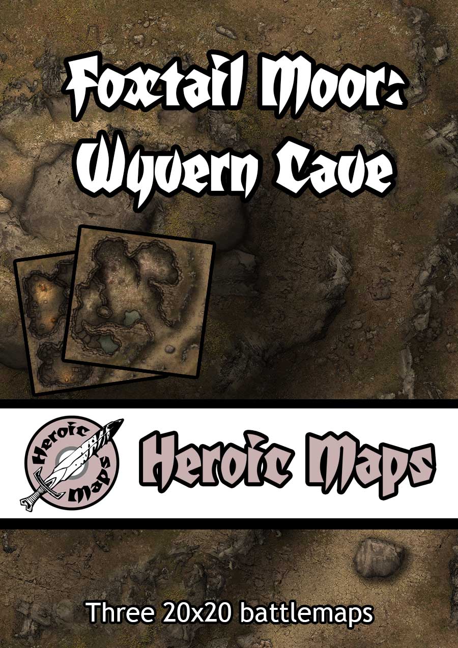 Heroic Maps – Foxtail Moor: Wyvern Cave