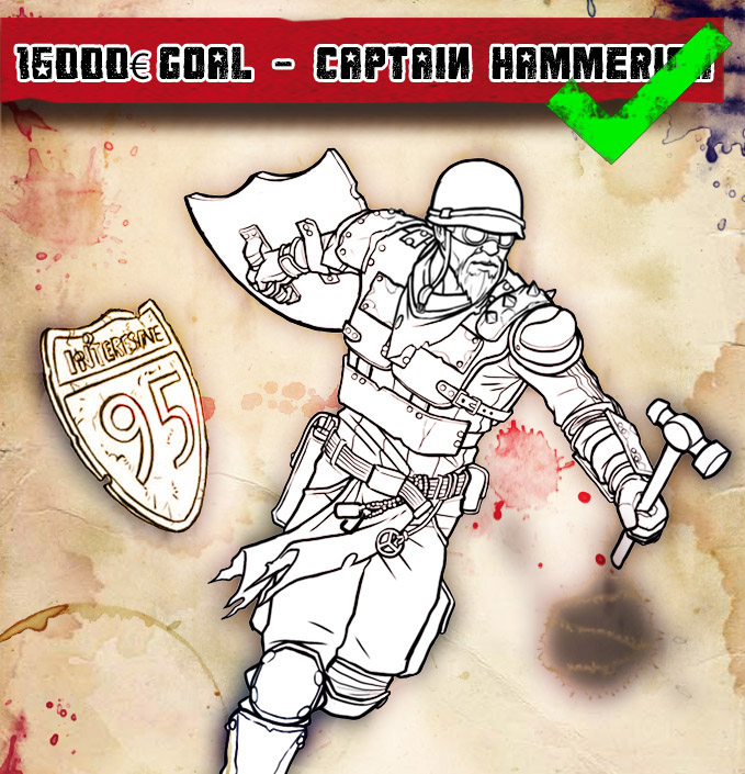 Punkapocalyptic. V Reich KS – Captain Hammerica unlocked