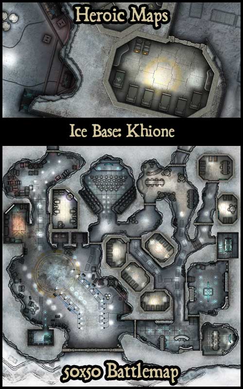Heroic Maps – Ice Base Khione