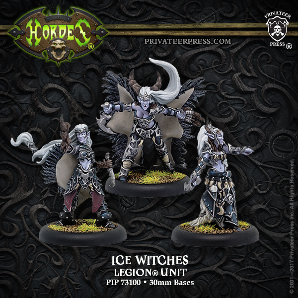 Warmachine-Hordes: Ice Witches
